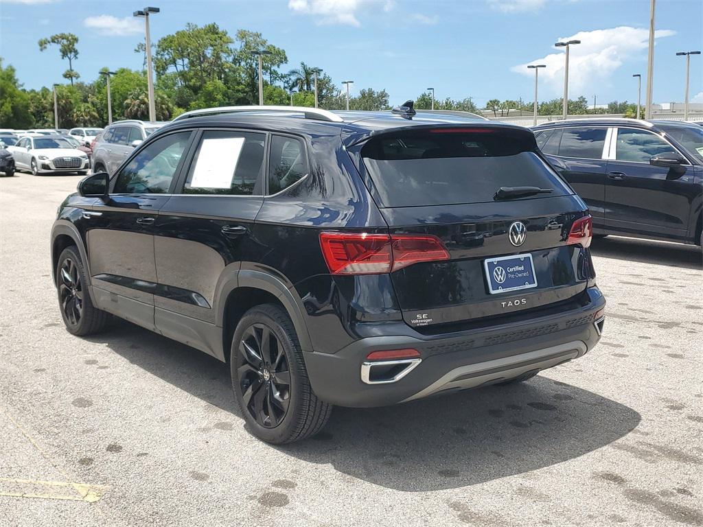 used 2024 Volkswagen Taos car, priced at $22,346