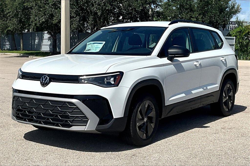 new 2025 Volkswagen Taos car, priced at $25,659
