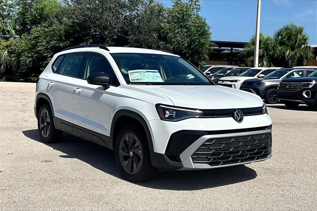 new 2025 Volkswagen Taos car, priced at $25,659