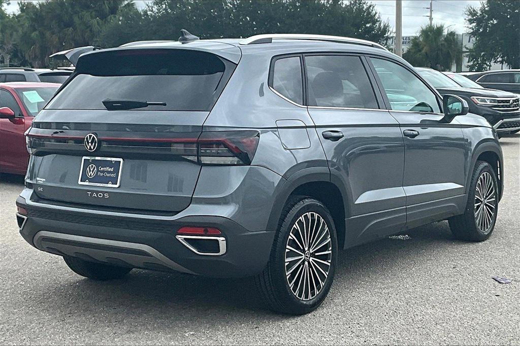 used 2025 Volkswagen Taos car, priced at $25,985