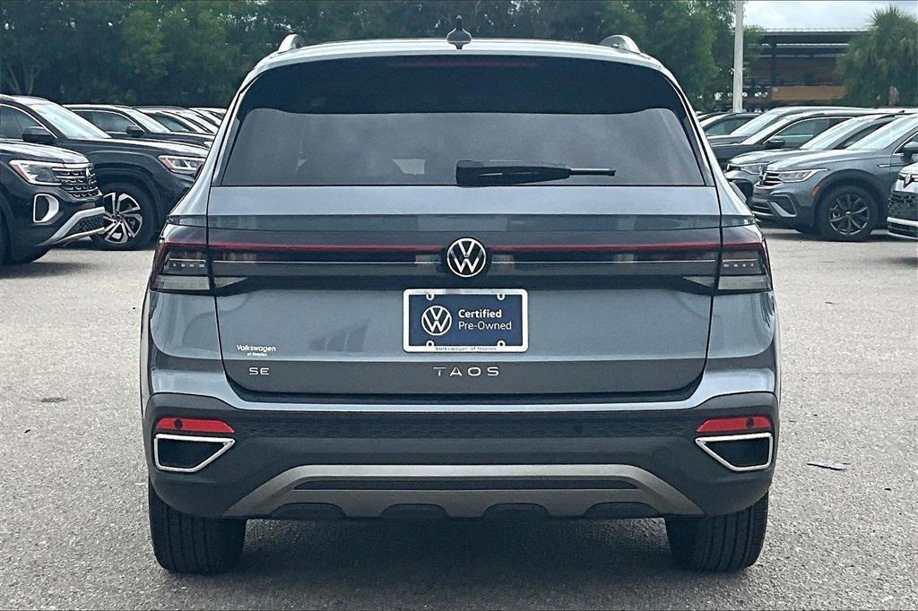 used 2025 Volkswagen Taos car, priced at $25,985