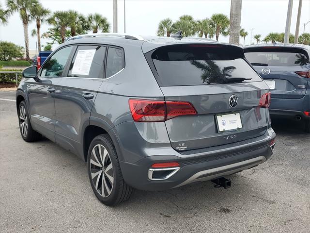 used 2022 Volkswagen Taos car, priced at $17,063