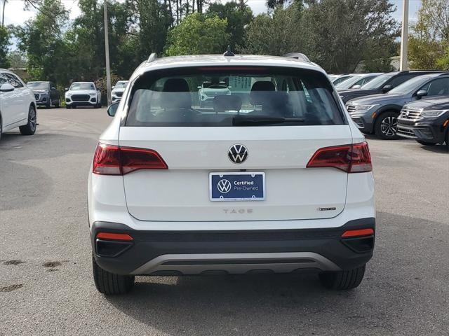 used 2024 Volkswagen Taos car, priced at $22,500