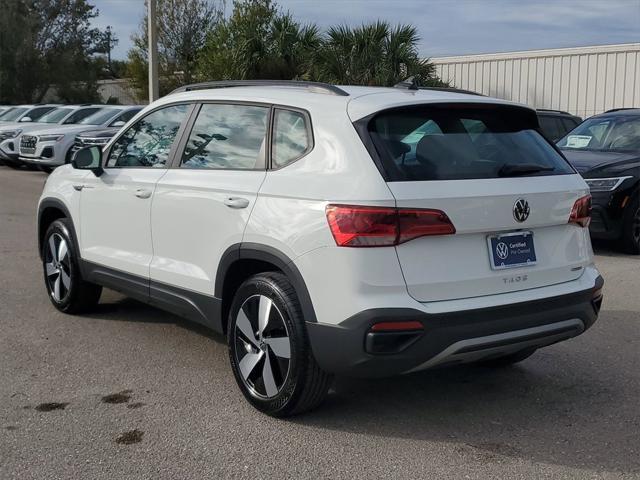 used 2024 Volkswagen Taos car, priced at $22,500