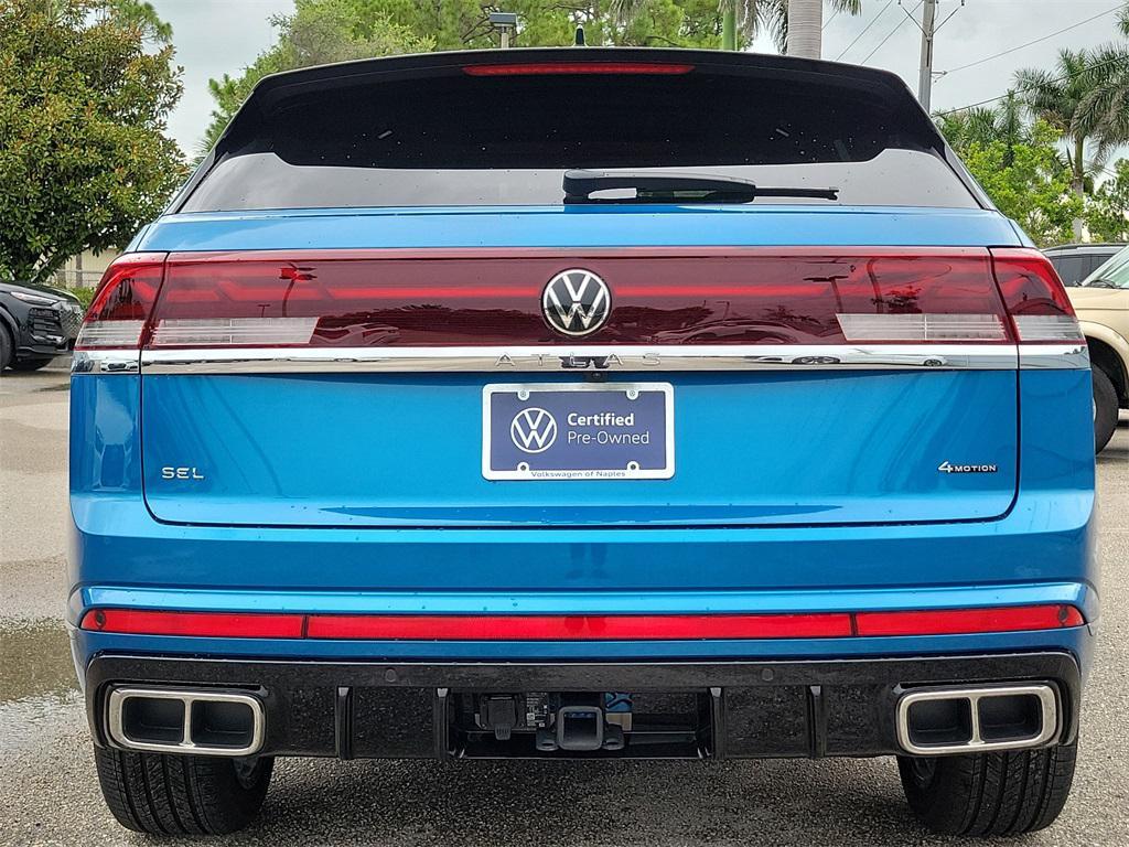 used 2024 Volkswagen Atlas Cross Sport car, priced at $42,250