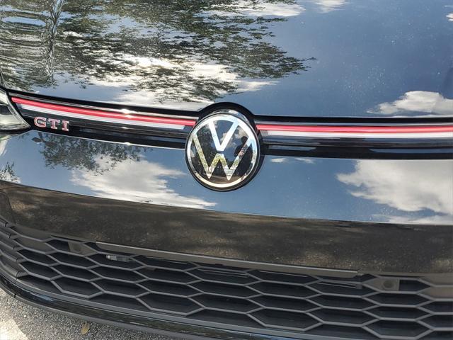 used 2024 Volkswagen Golf GTI car, priced at $33,380