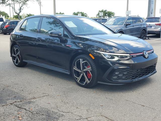 used 2024 Volkswagen Golf GTI car, priced at $33,380