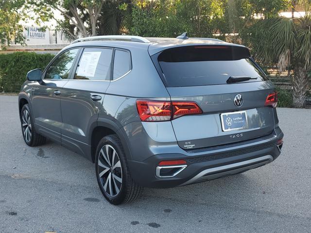 used 2024 Volkswagen Taos car, priced at $25,497