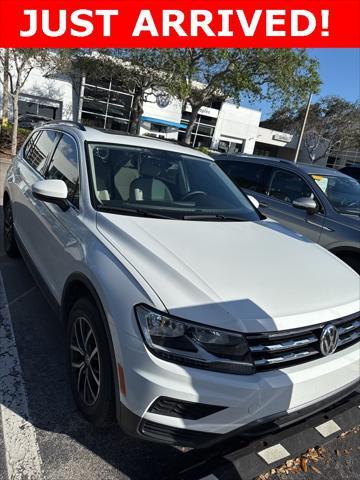 used 2021 Volkswagen Tiguan car, priced at $21,800