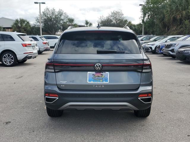 new 2025 Volkswagen Taos car, priced at $28,806