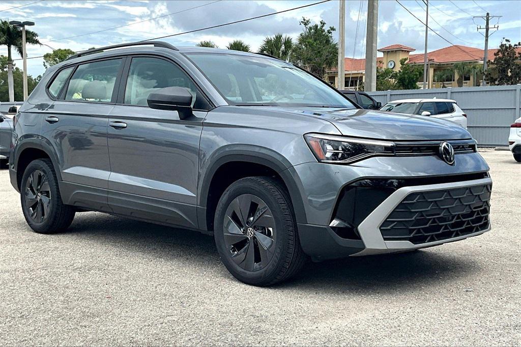 new 2025 Volkswagen Taos car, priced at $26,478