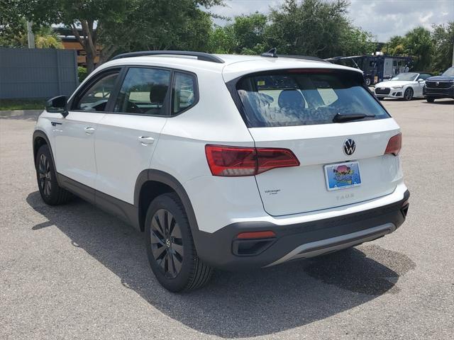 new 2024 Volkswagen Taos car, priced at $23,746