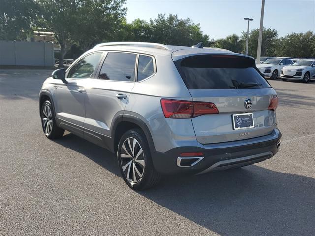 used 2024 Volkswagen Taos car, priced at $25,478