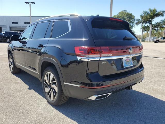 new 2024 Volkswagen Atlas car, priced at $48,524