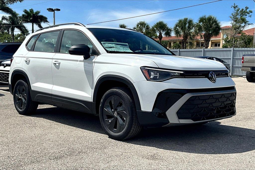 new 2025 Volkswagen Taos car, priced at $26,153