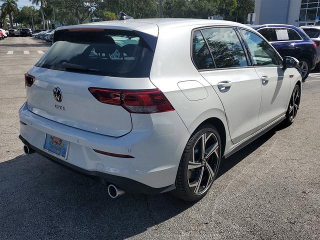 new 2024 Volkswagen Golf GTI car, priced at $35,456