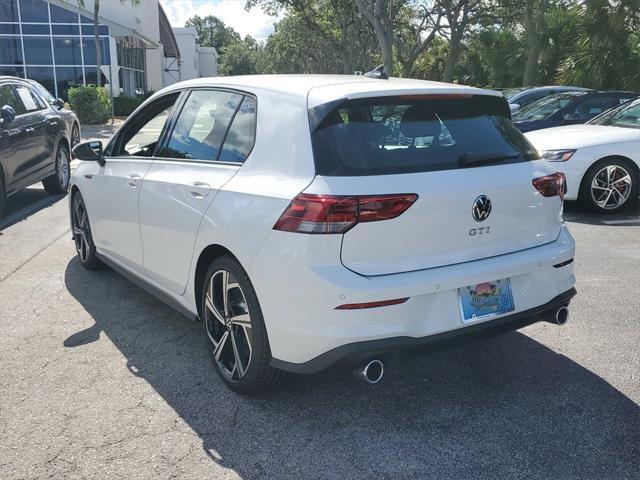 new 2024 Volkswagen Golf GTI car, priced at $35,456