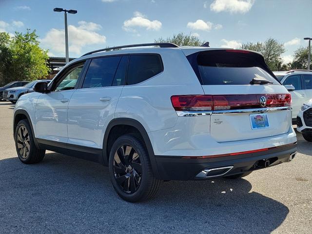 new 2025 Volkswagen Atlas car, priced at $44,581