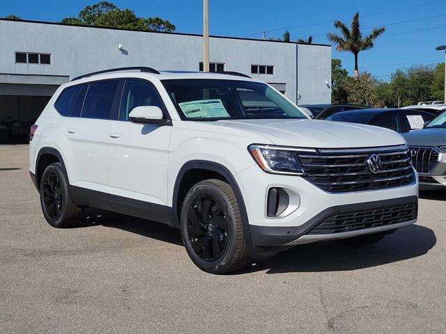 new 2025 Volkswagen Atlas car, priced at $44,581