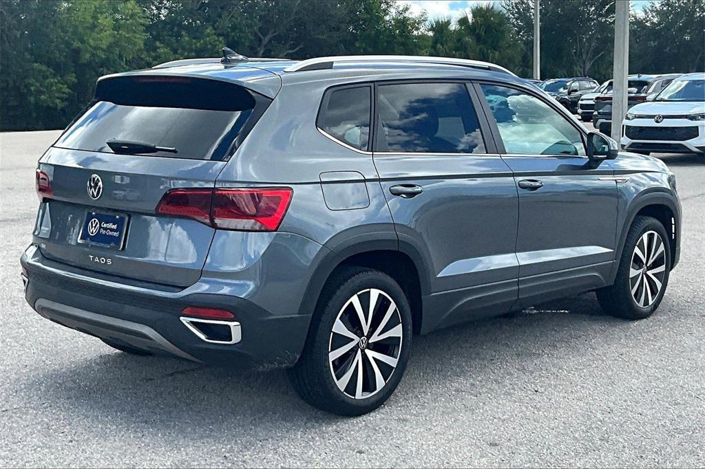 used 2023 Volkswagen Taos car, priced at $21,450