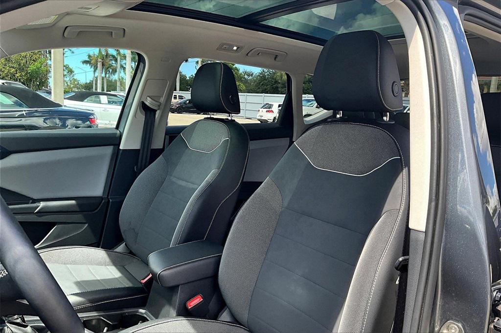 used 2023 Volkswagen Taos car, priced at $21,450