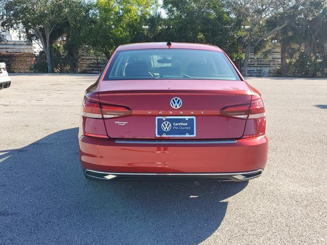 used 2022 Volkswagen Passat car, priced at $20,250