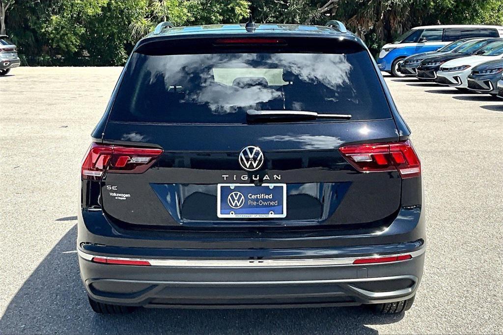 used 2022 Volkswagen Tiguan car, priced at $19,450