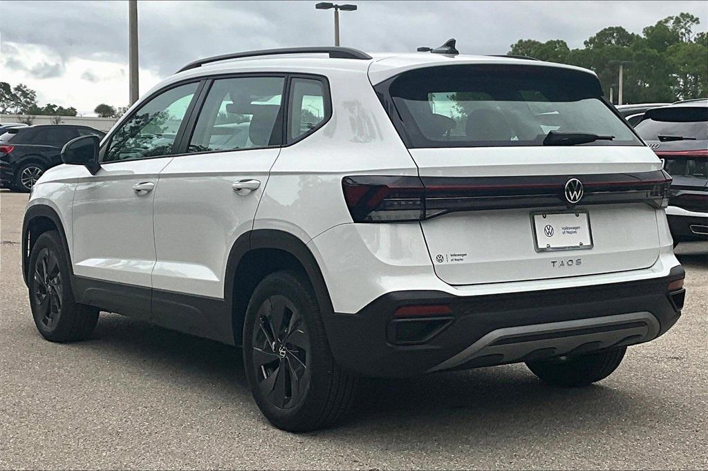 new 2025 Volkswagen Taos car, priced at $25,554