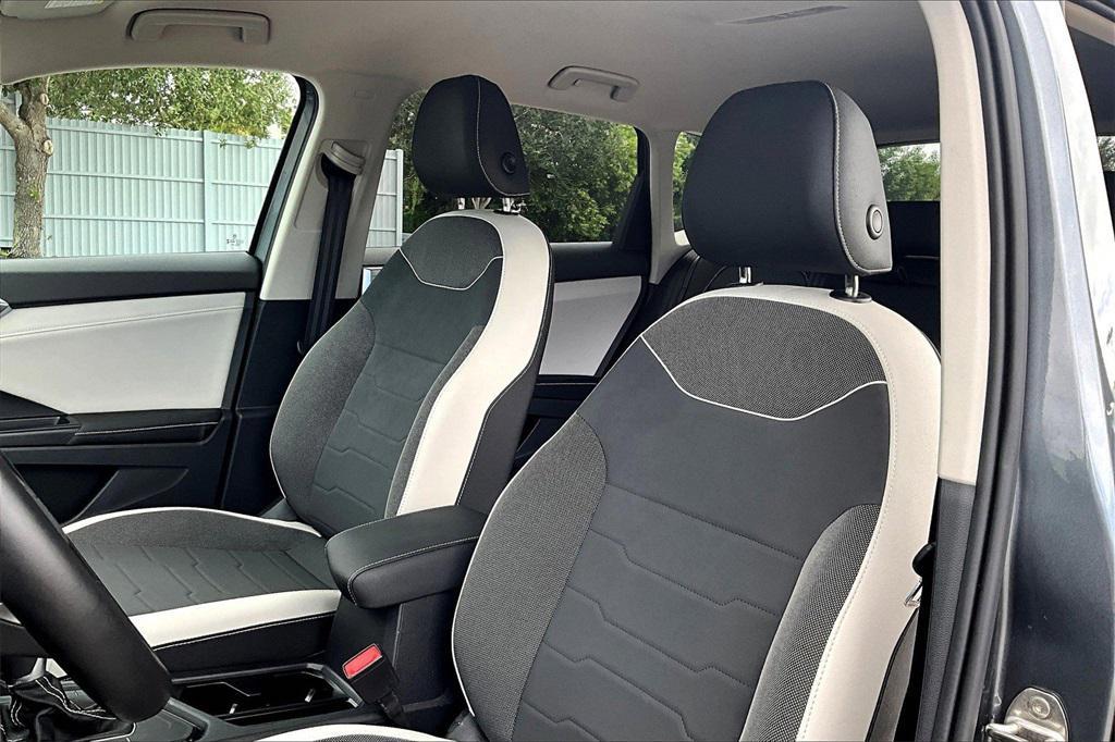 used 2025 Volkswagen Taos car, priced at $24,583