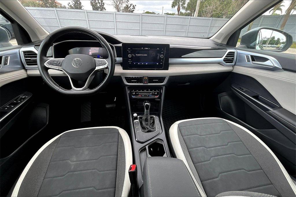 used 2025 Volkswagen Taos car, priced at $24,583