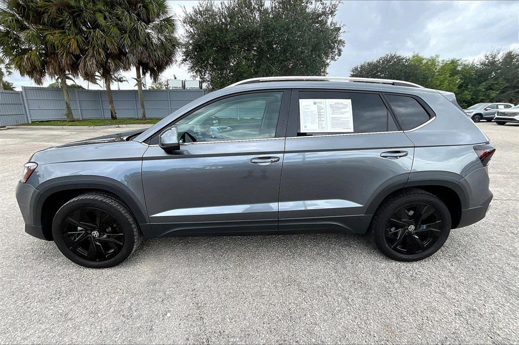 used 2025 Volkswagen Taos car, priced at $24,583