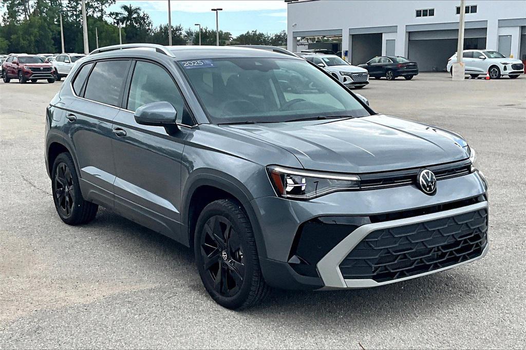 used 2025 Volkswagen Taos car, priced at $24,583
