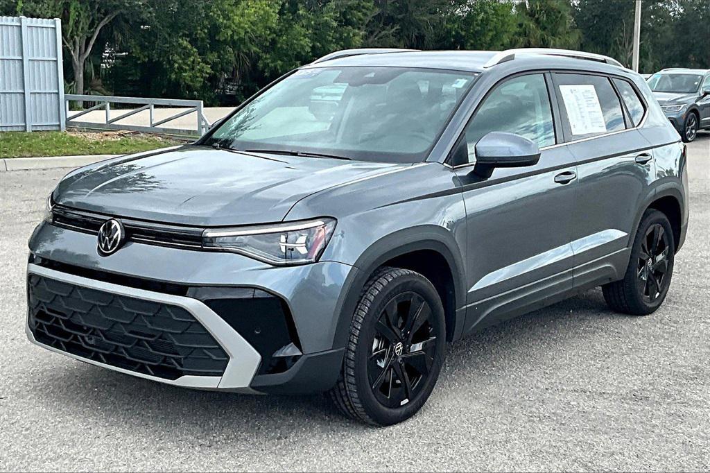 used 2025 Volkswagen Taos car, priced at $24,583