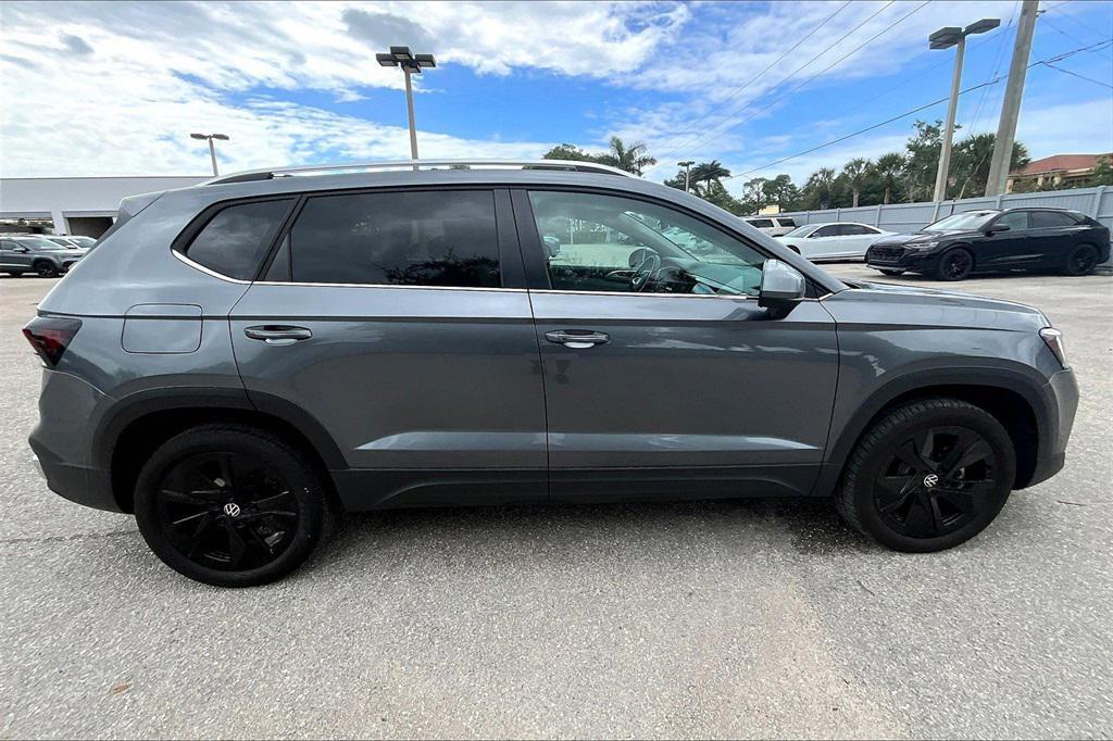 used 2025 Volkswagen Taos car, priced at $24,583