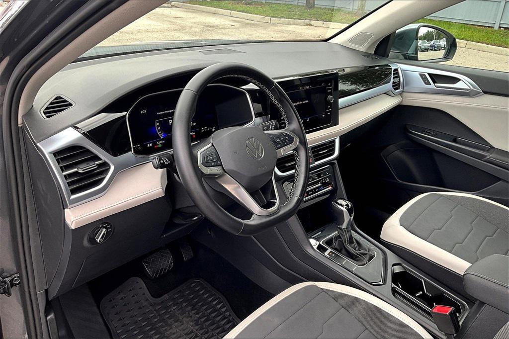 used 2025 Volkswagen Taos car, priced at $24,583