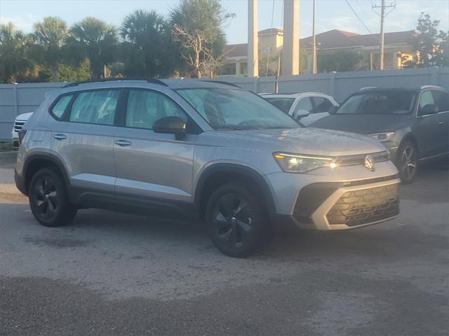 used 2025 Volkswagen Taos car, priced at $24,900
