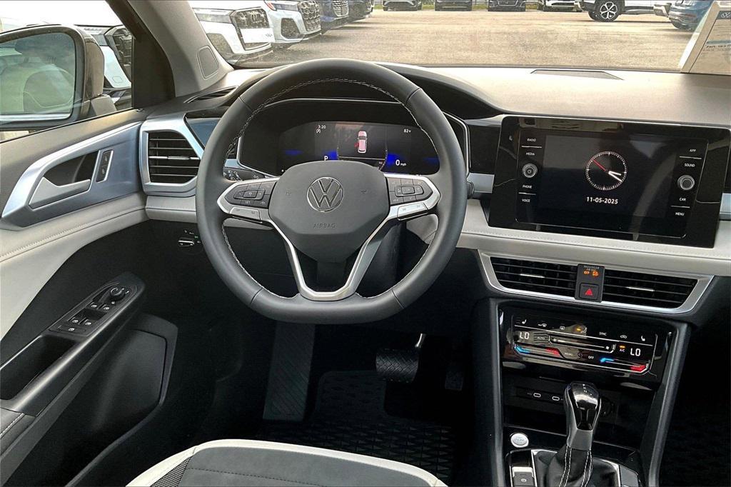 new 2025 Volkswagen Taos car, priced at $25,588