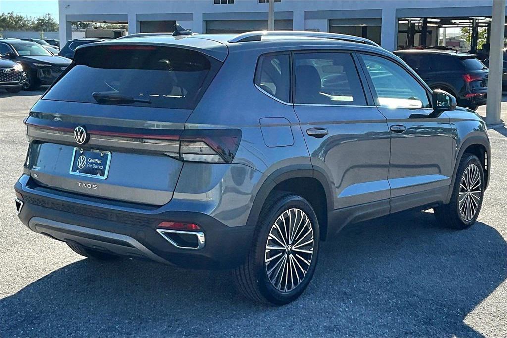 used 2025 Volkswagen Taos car, priced at $25,249