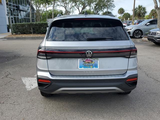 new 2025 Volkswagen Taos car, priced at $24,823