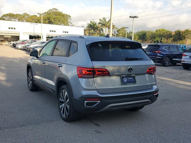 used 2024 Volkswagen Taos car, priced at $26,599