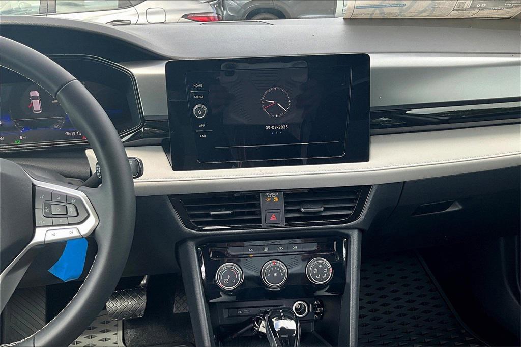 new 2025 Volkswagen Taos car, priced at $26,153