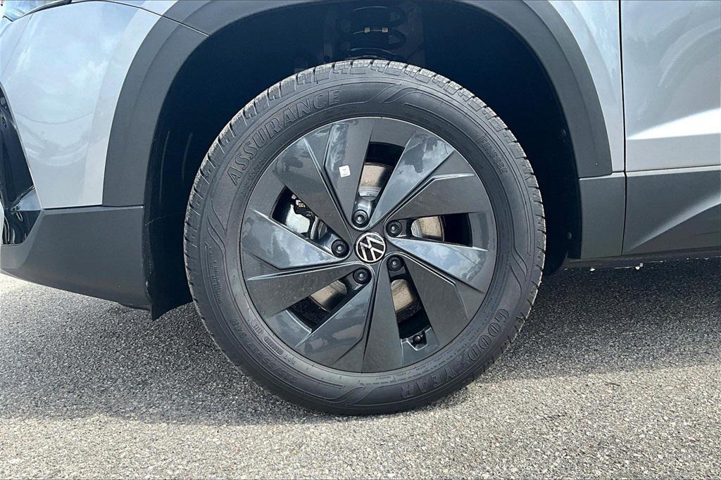 new 2025 Volkswagen Taos car, priced at $26,153