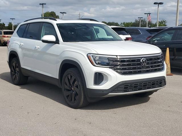 new 2025 Volkswagen Atlas car, priced at $42,581