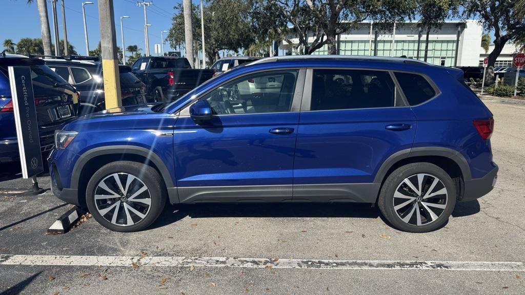used 2022 Volkswagen Taos car, priced at $21,250