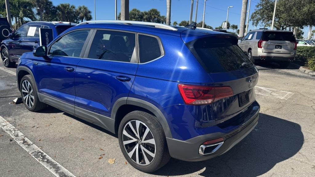 used 2022 Volkswagen Taos car, priced at $21,250
