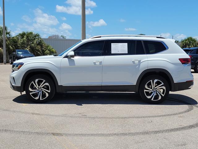 used 2021 Volkswagen Atlas car, priced at $30,450
