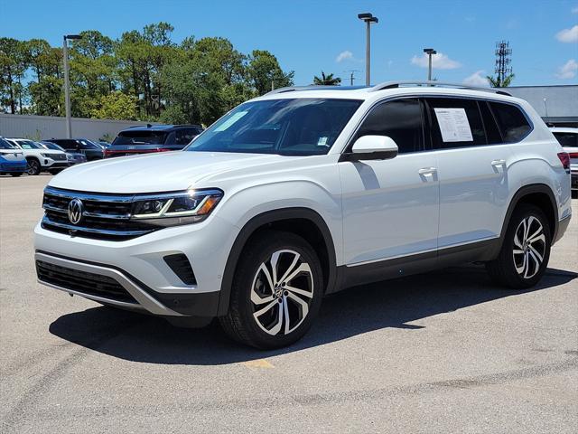 used 2021 Volkswagen Atlas car, priced at $29,503