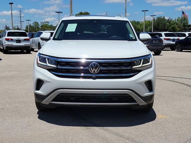 used 2021 Volkswagen Atlas car, priced at $30,450