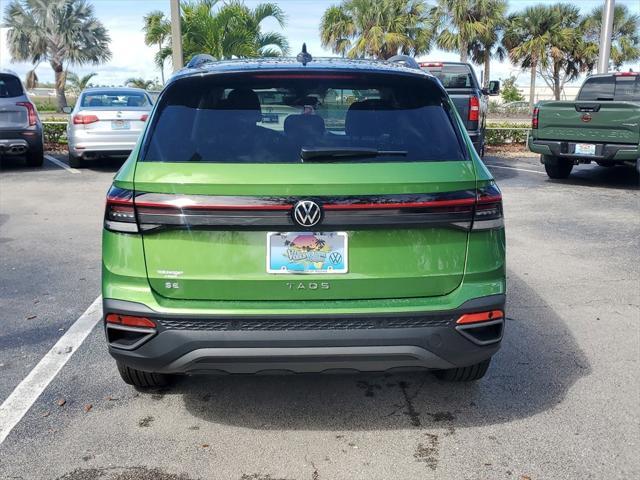 new 2025 Volkswagen Taos car, priced at $30,406