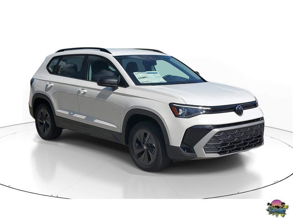 new 2025 Volkswagen Taos car, priced at $26,240